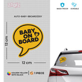 Baby on Board Sign for Peaceful Driving
